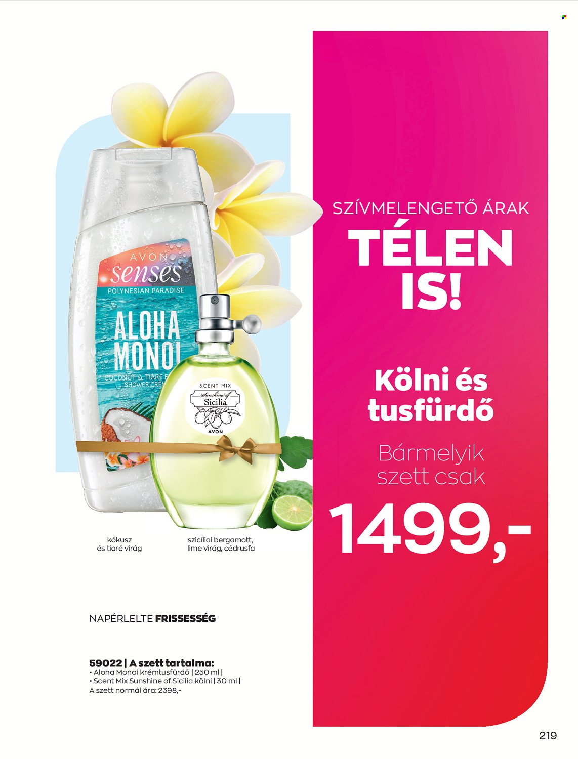 Avon akciós újságok - 2022.02.01 - 2022.02.28. Oldal 221
