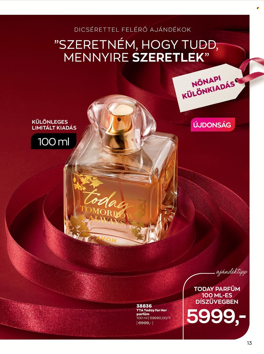 Avon akciós újságok - 2022.02.01 - 2022.02.28. Oldal 13