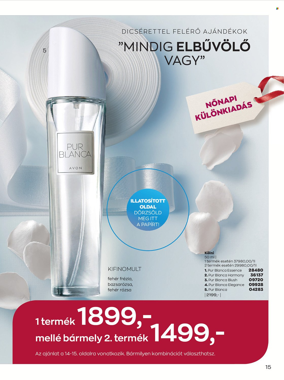Avon akciós újságok - 2022.02.01 - 2022.02.28. Oldal 15