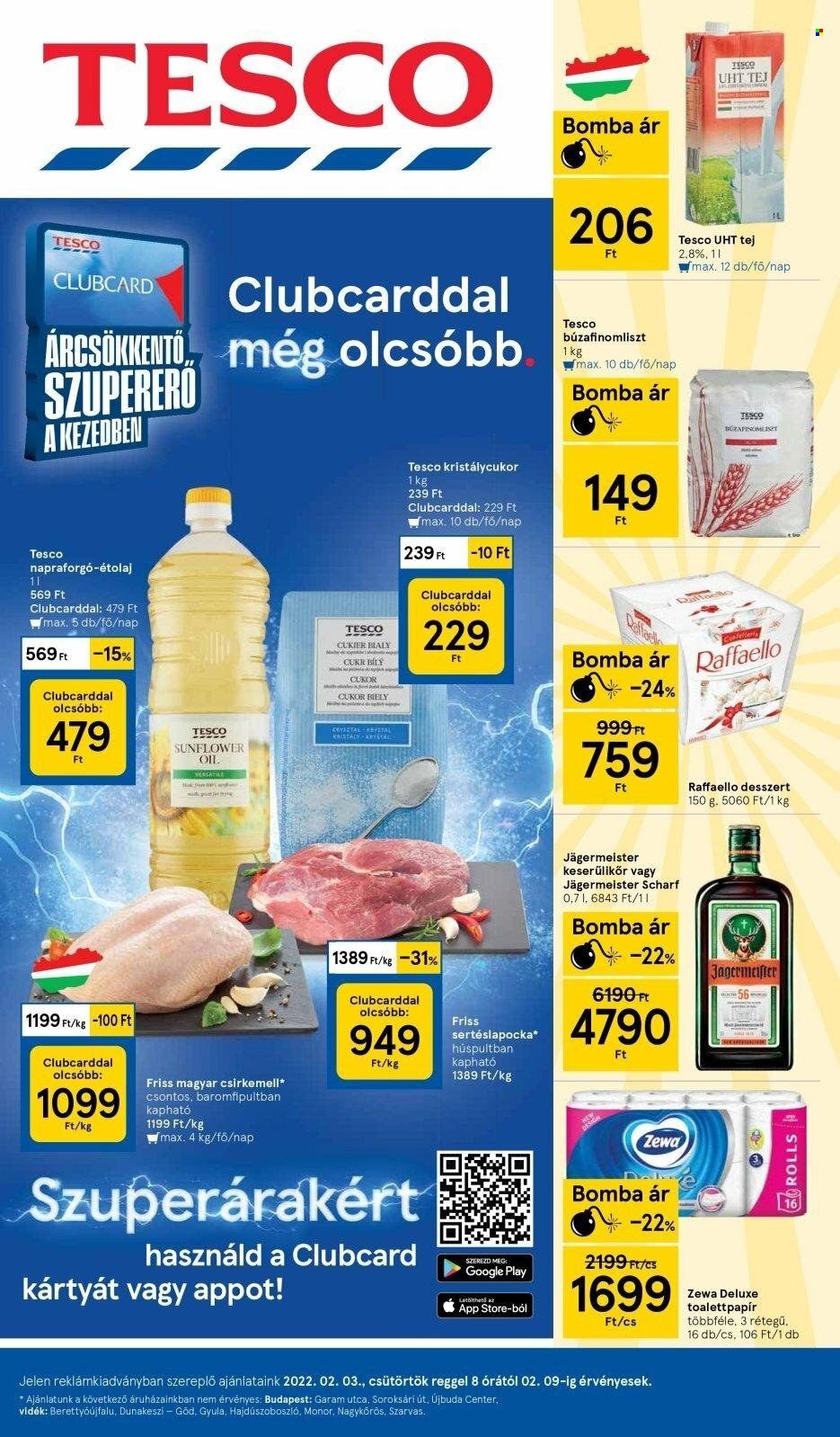 TESCO akciós újságok - 2022.02.03 - 2022.02.09. Oldal 1