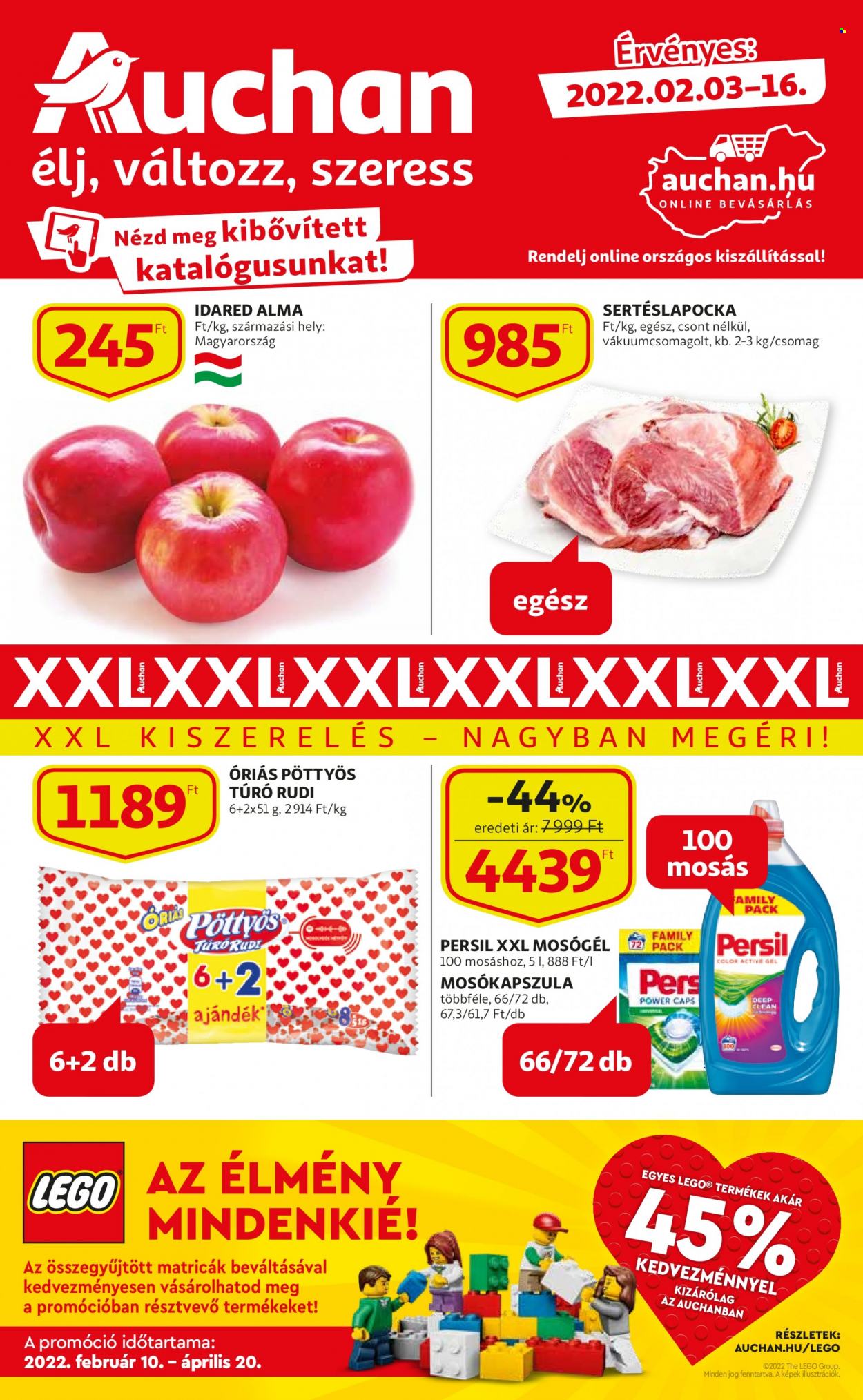 Auchan akciós újságok - 2022.02.03 - 2022.02.16. Oldal 1