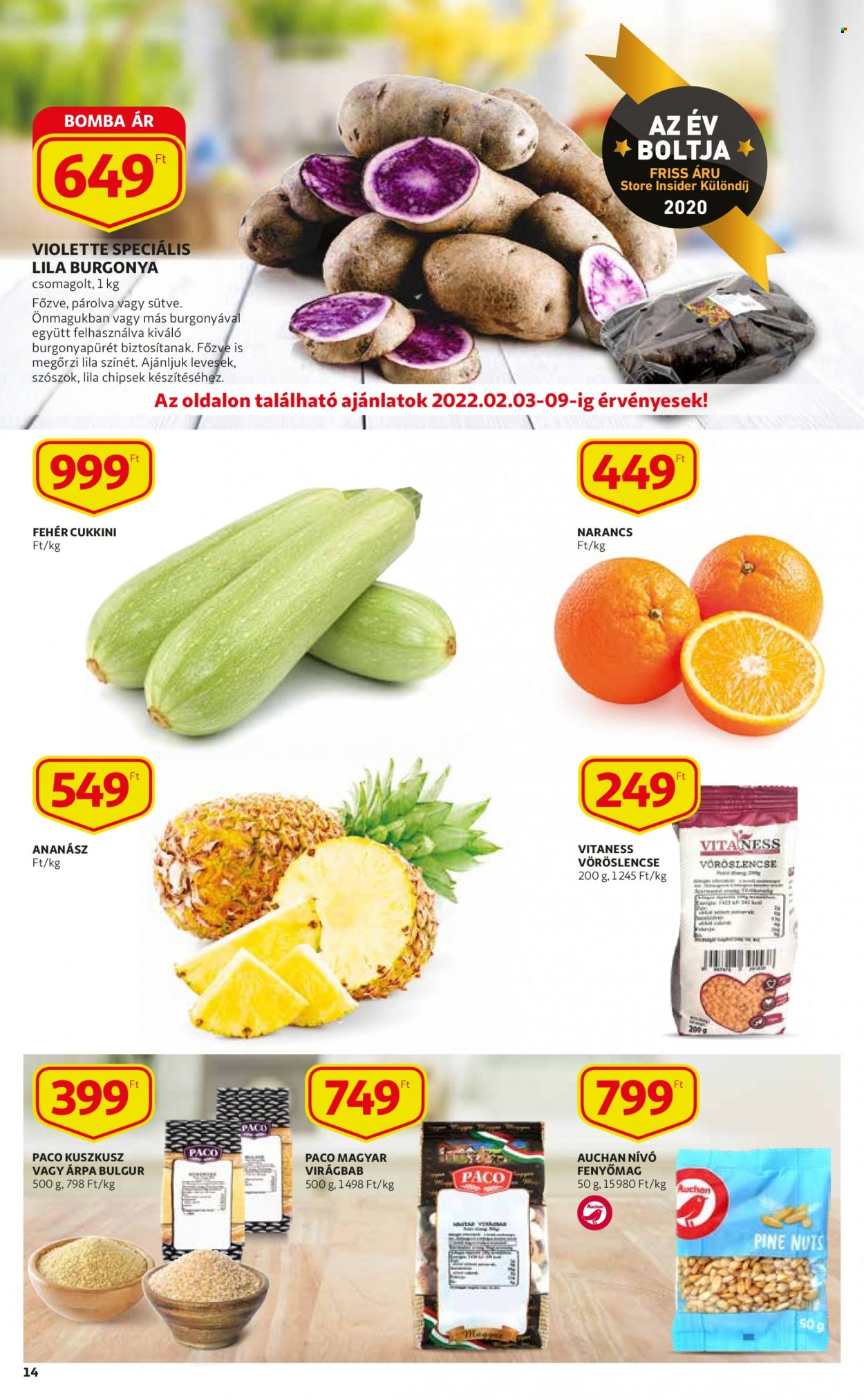 Auchan akciós újságok - 2022.02.03 - 2022.02.16. Oldal 14