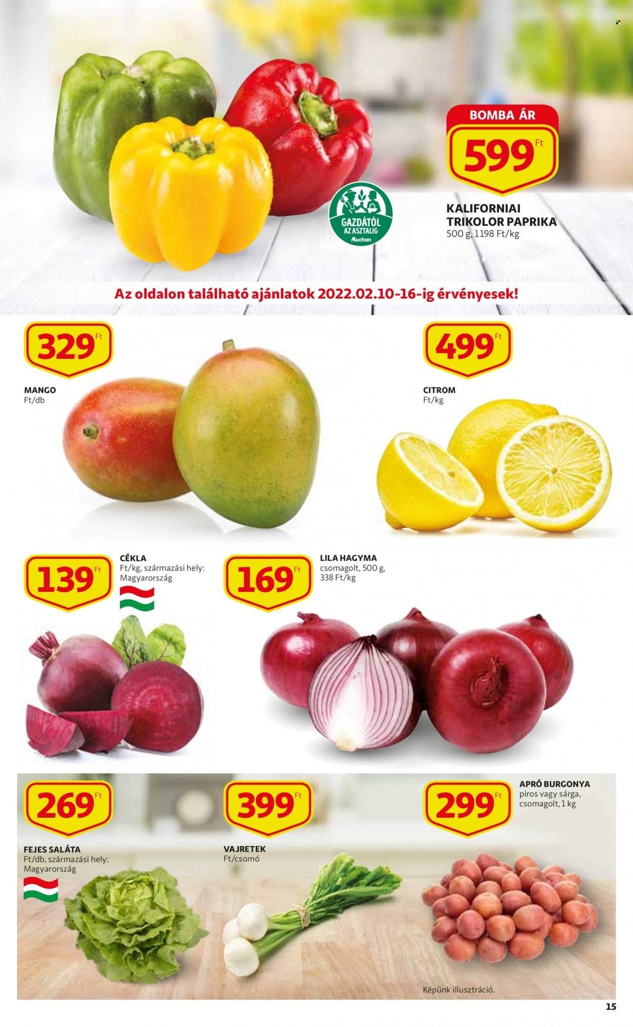 Auchan akciós újságok - 2022.02.03 - 2022.02.16. Oldal 15