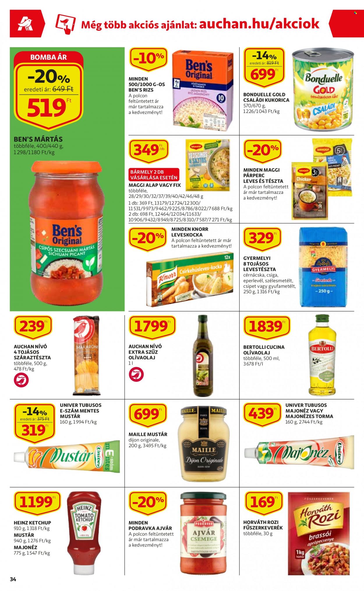 Auchan akciós újságok - 2022.02.03 - 2022.02.16. Oldal 34