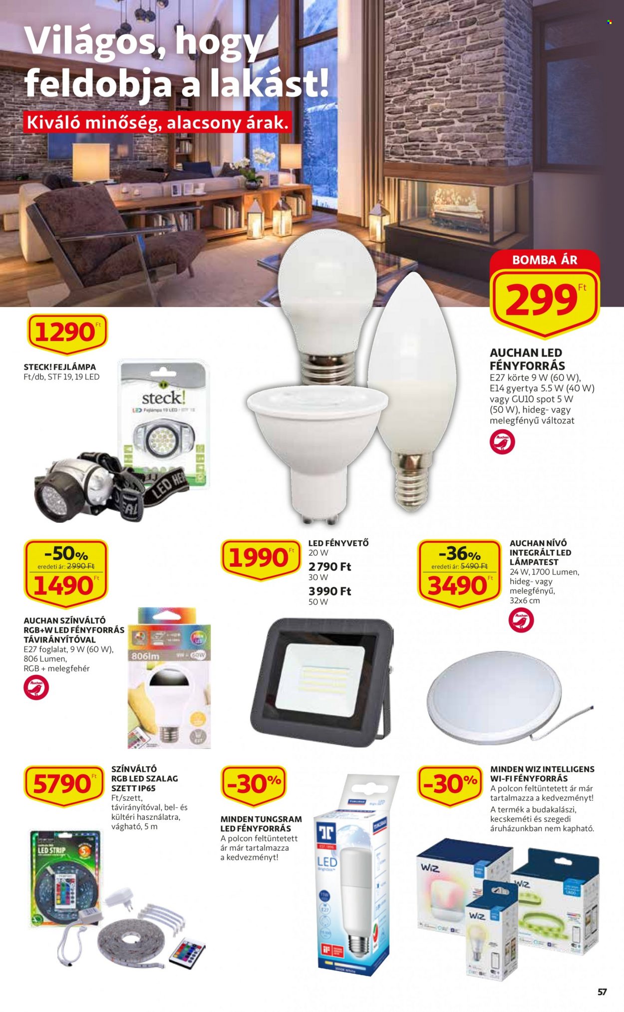 Auchan akciós újságok - 2022.02.03 - 2022.02.16. Oldal 57