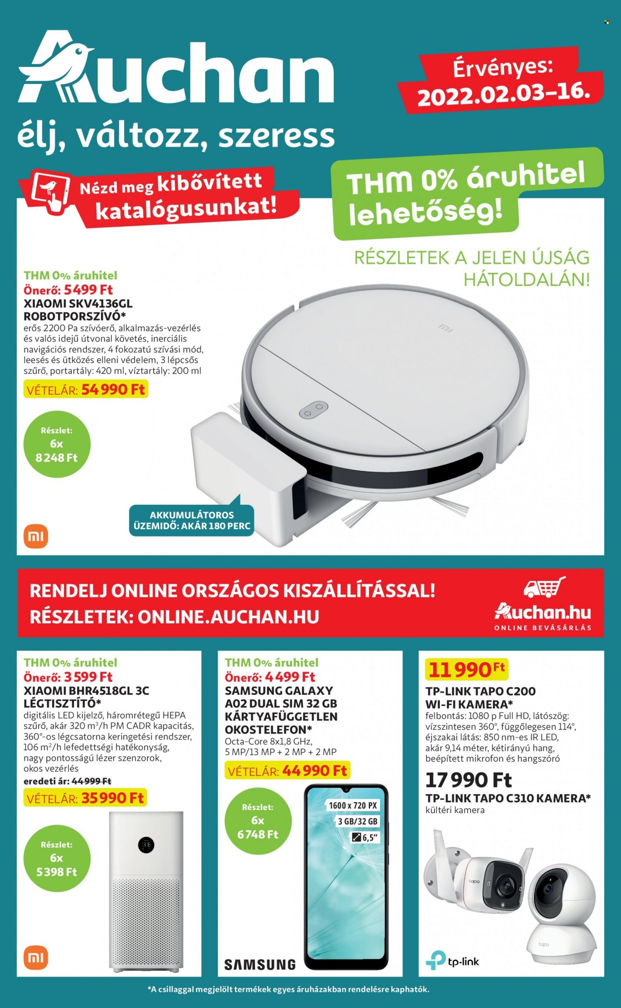 Auchan akciós újságok - 2022.02.03 - 2022.02.16. Oldal 1