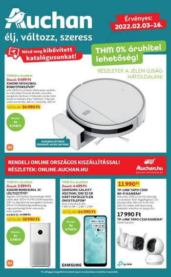 Újság Auchan - 2022.02.03 - 2022.02.16.