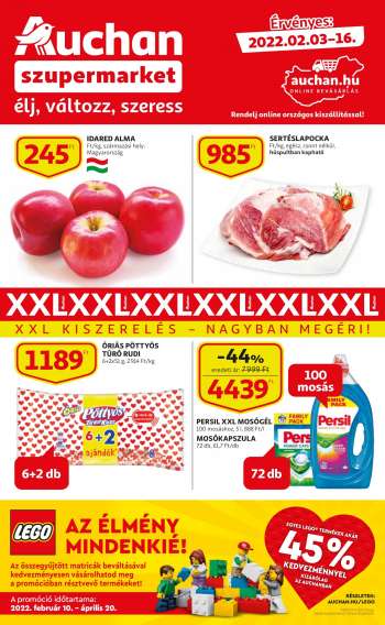 Újság Auchan - 2022.02.03 - 2022.02.16.
