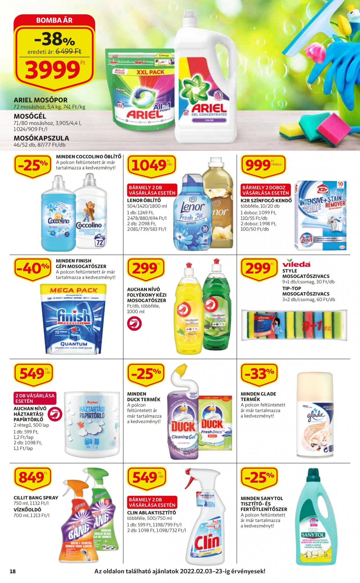 Auchan akciós újságok - 2022.02.03 - 2022.02.16. Oldal 18