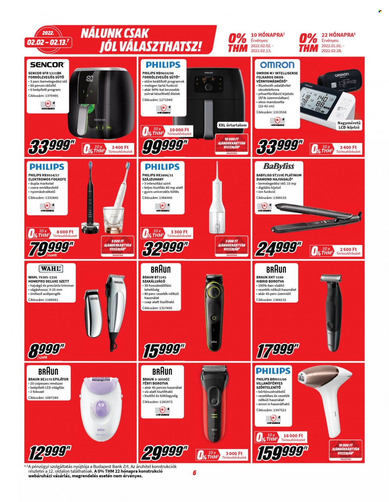 MediaMarkt akciós újságok - 2022.02.02 - 2022.02.13. Oldal 6