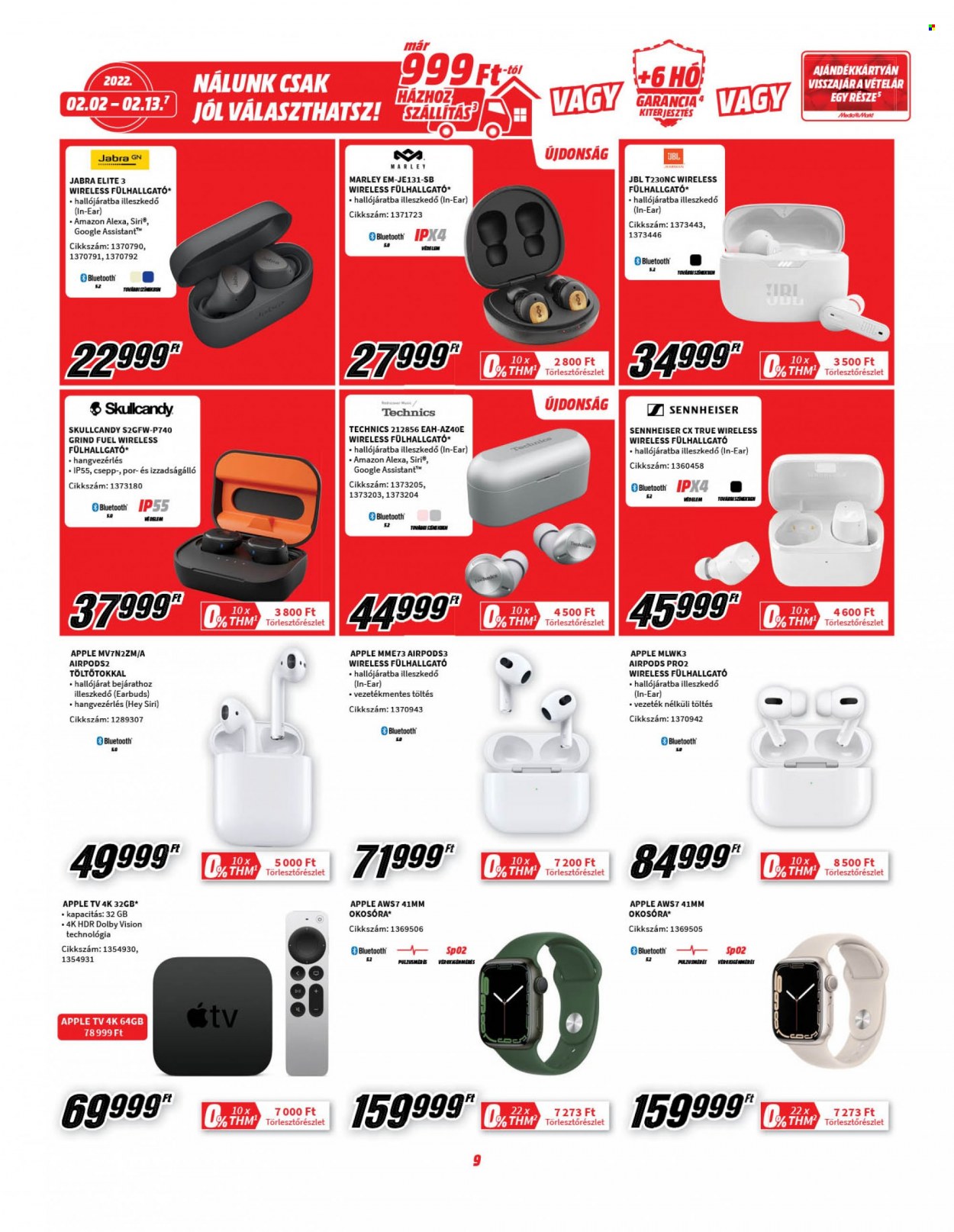 MediaMarkt akciós újságok - 2022.02.02 - 2022.02.13. Oldal 9