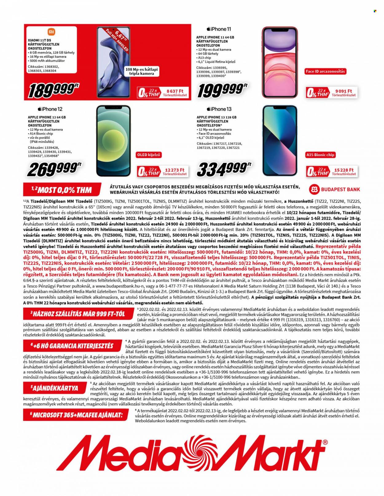 MediaMarkt akciós újságok - 2022.02.02 - 2022.02.13. Oldal 12