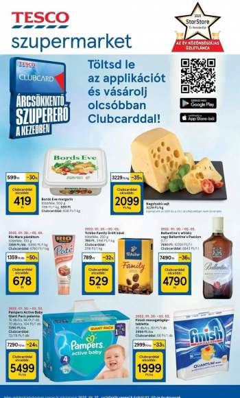 Újság TESCO - 2022.01.27 - 2022.02.02.