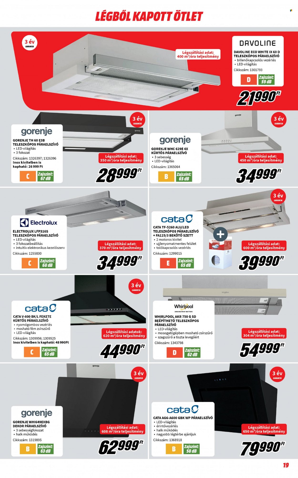 MediaMarkt akciós újságok - 2022.02.02 - 2022.02.28. Oldal 19