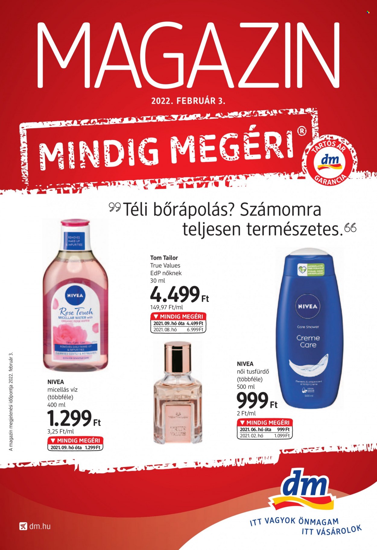 dm drogerie markt akciós újságok - 2022.02.03 - 2022.02.16. Oldal 1