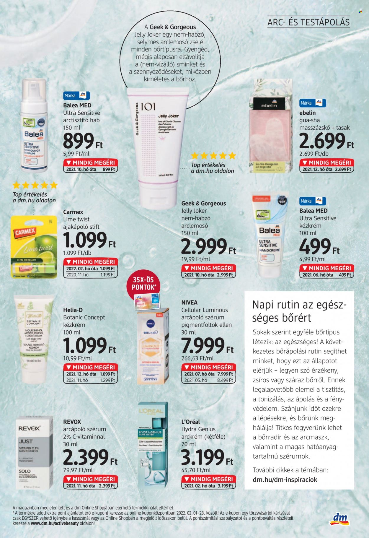 dm drogerie markt akciós újságok - 2022.02.03 - 2022.02.16. Oldal 15