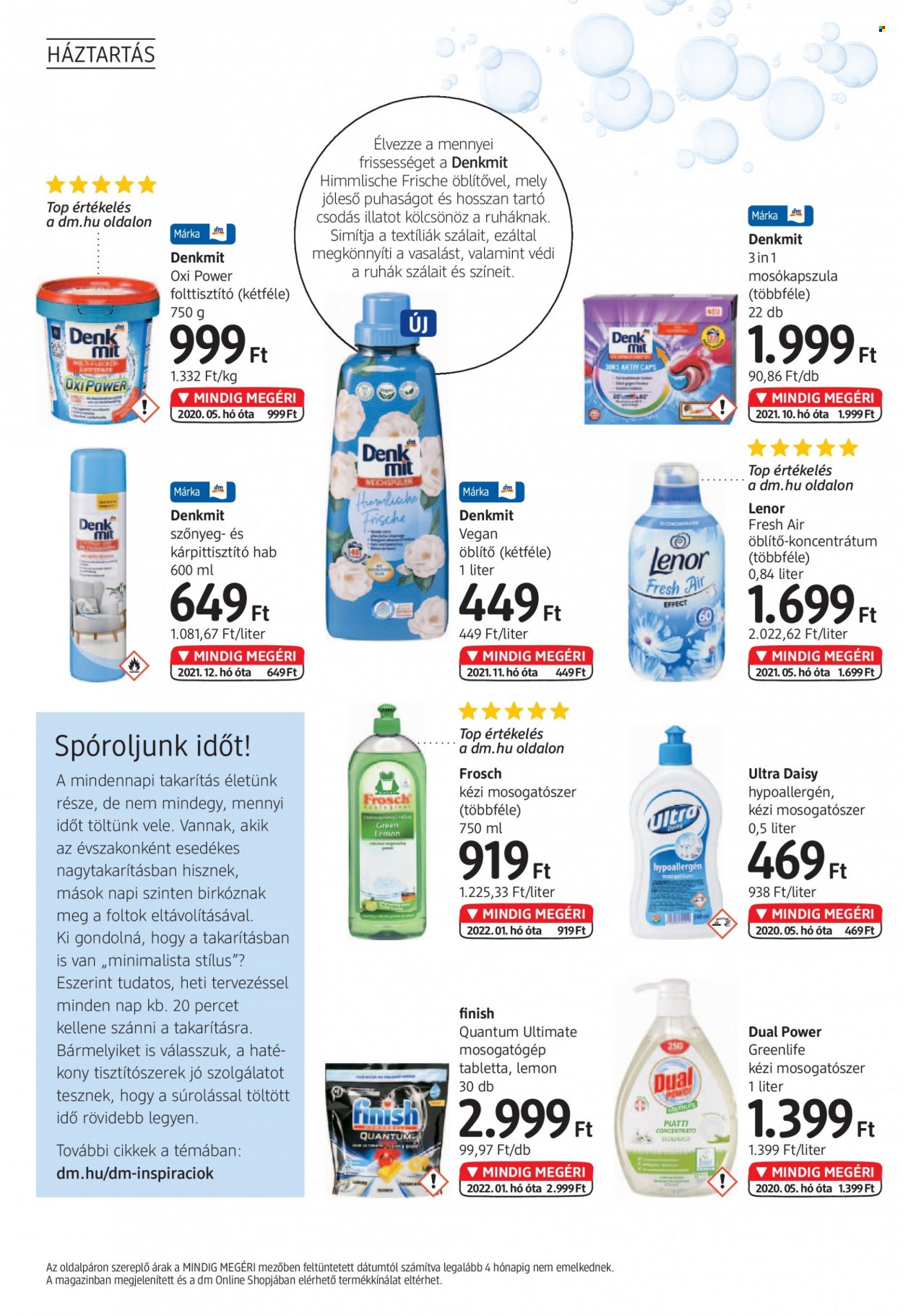 dm drogerie markt akciós újságok - 2022.02.03 - 2022.02.16. Oldal 22