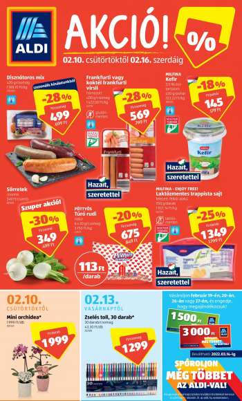 Újság Aldi - 2022.02.10 - 2022.02.16.