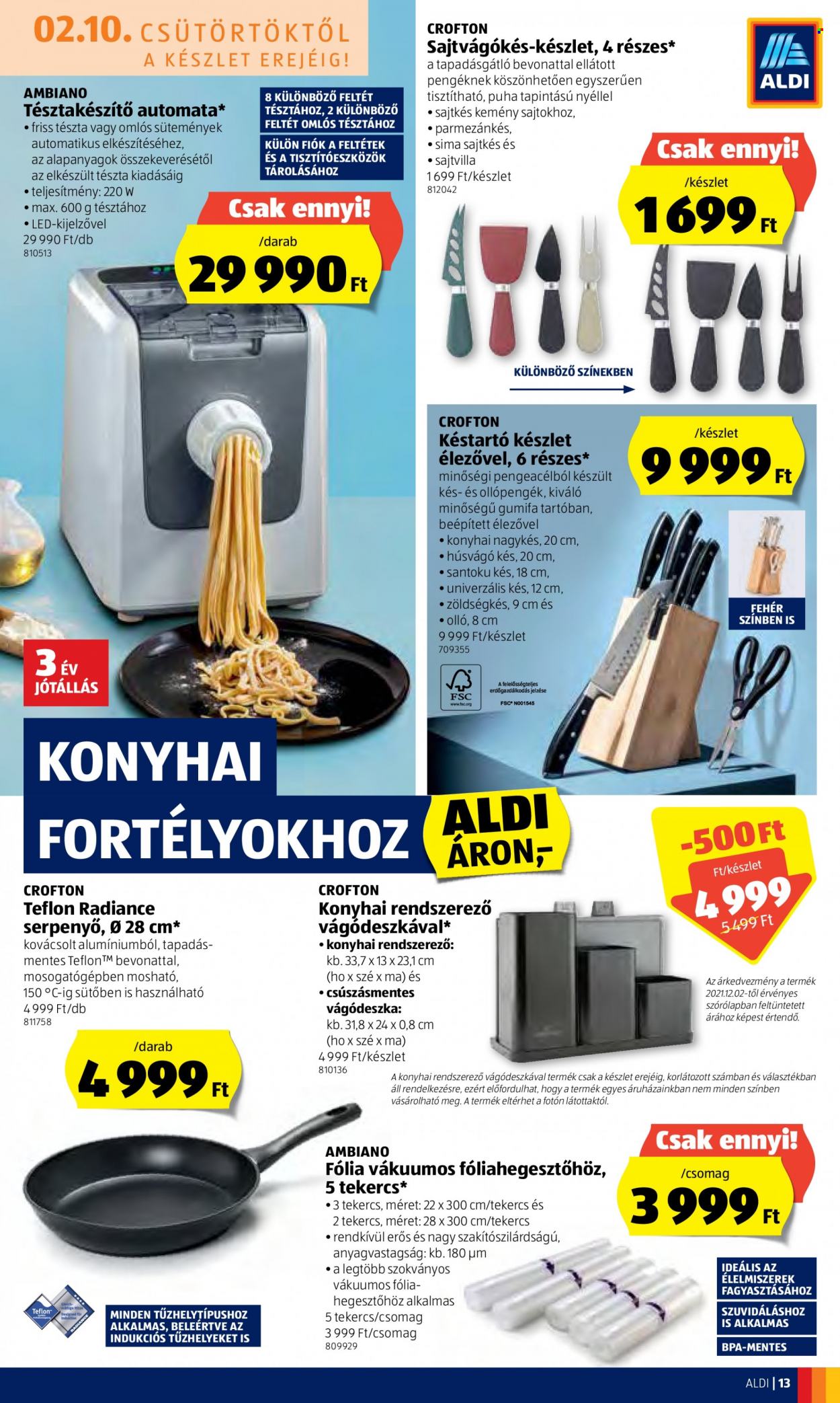 Aldi akciós újságok - 2022.02.10 - 2022.02.16. Oldal 13