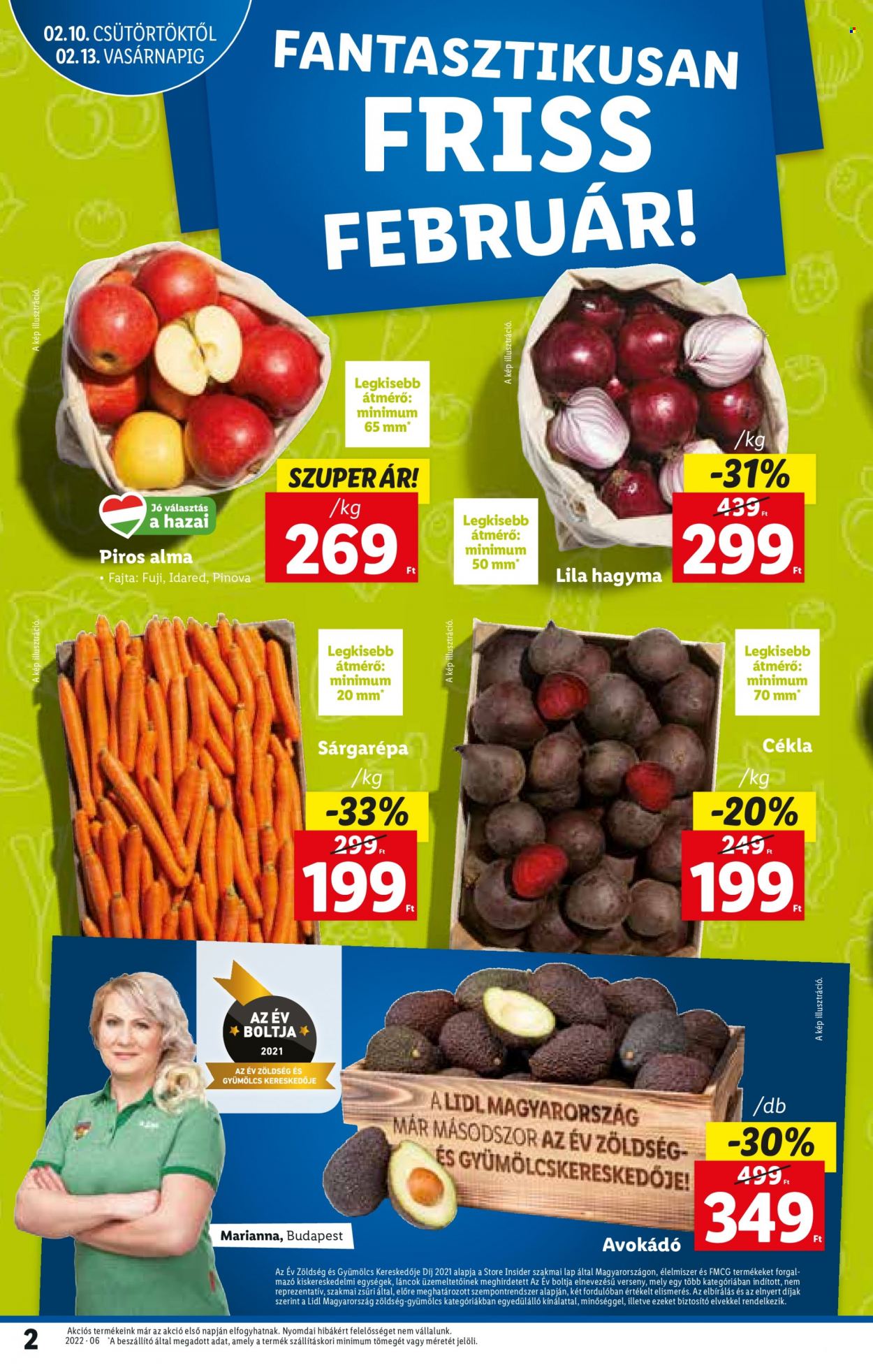 Lidl akciós újságok - 2022.02.10 - 2022.02.16. Oldal 2