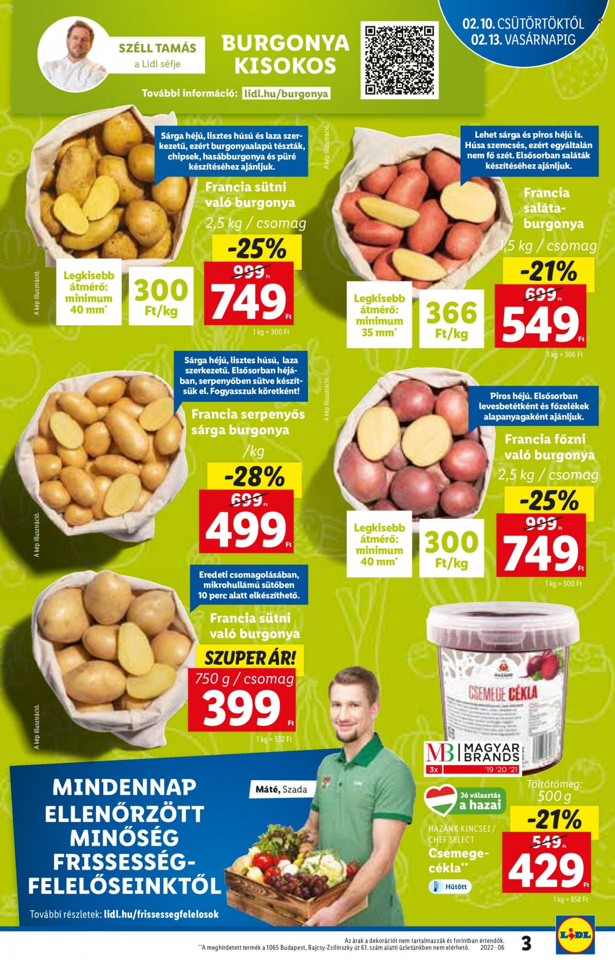 Lidl akciós újságok - 2022.02.10 - 2022.02.16. Oldal 3