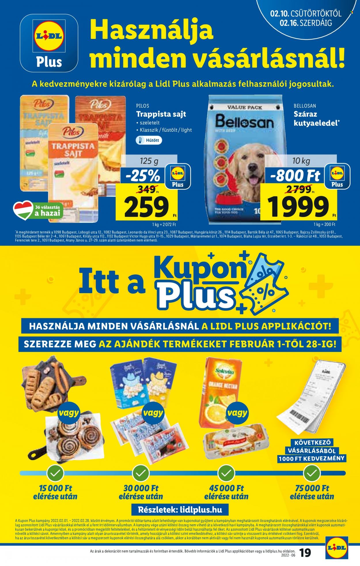 Lidl akciós újságok - 2022.02.10 - 2022.02.16. Oldal 19