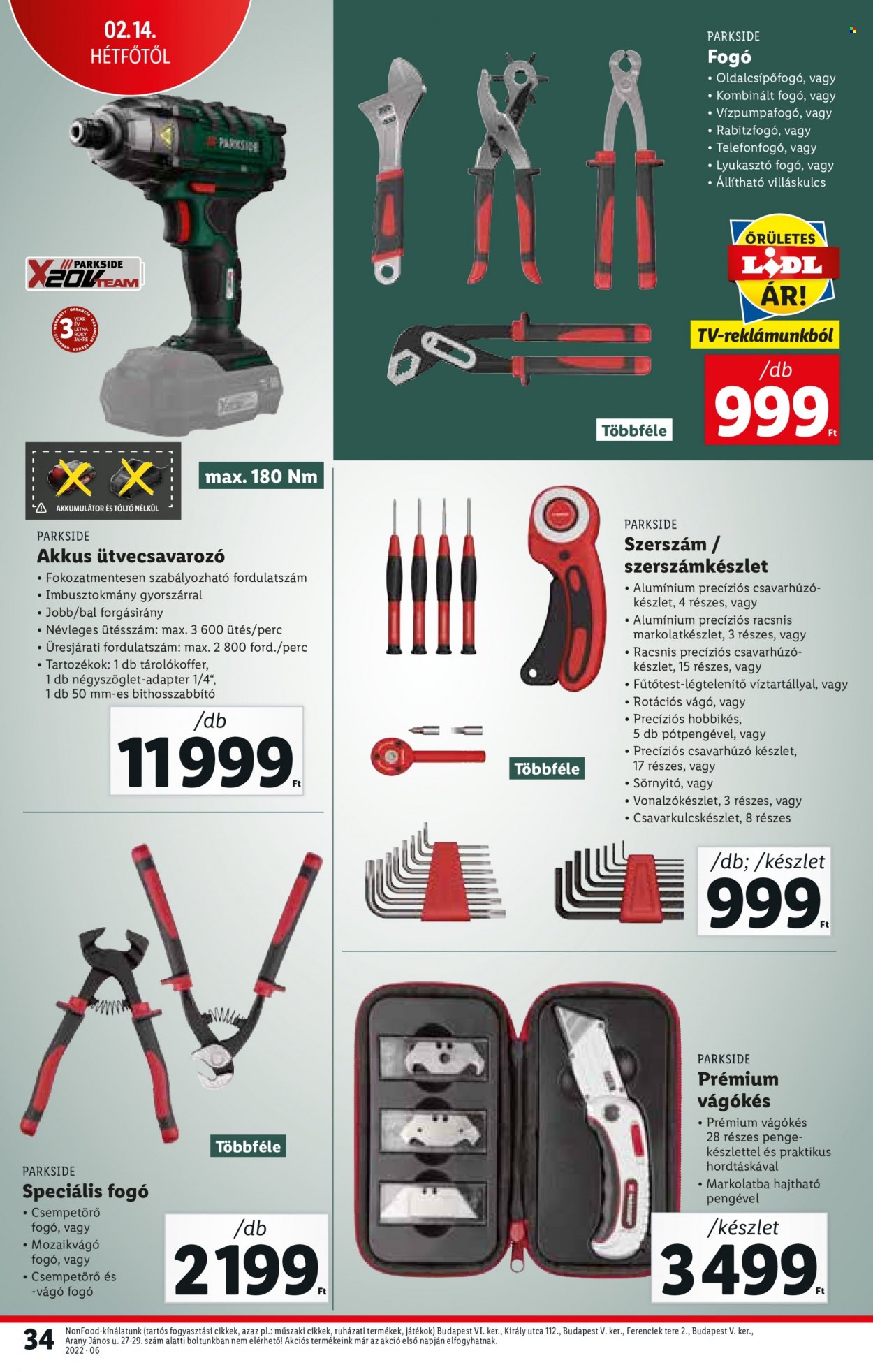 Lidl akciós újságok - 2022.02.10 - 2022.02.16. Oldal 34