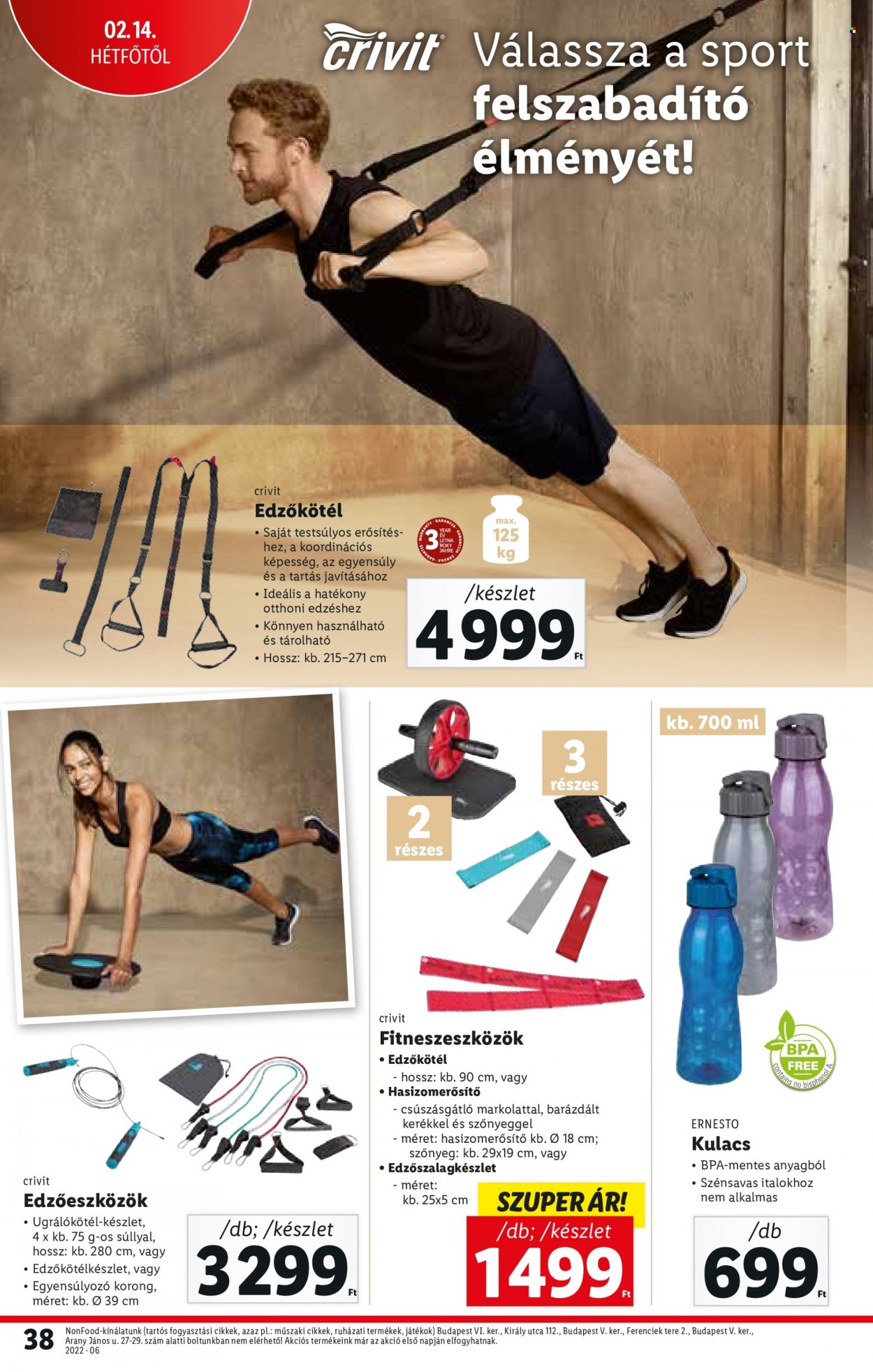 Lidl akciós újságok - 2022.02.10 - 2022.02.16. Oldal 38