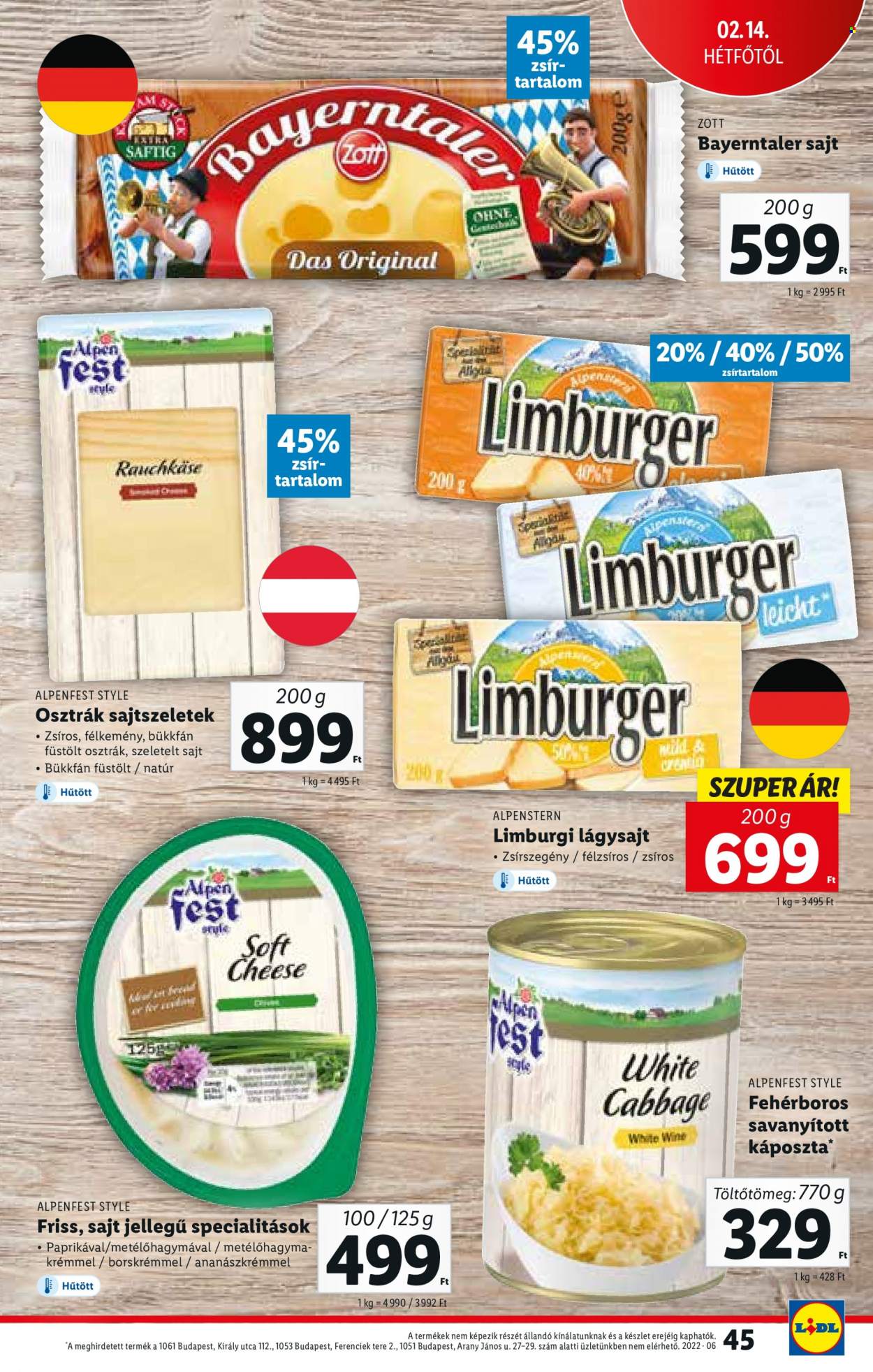 Lidl akciós újságok - 2022.02.10 - 2022.02.16. Oldal 45