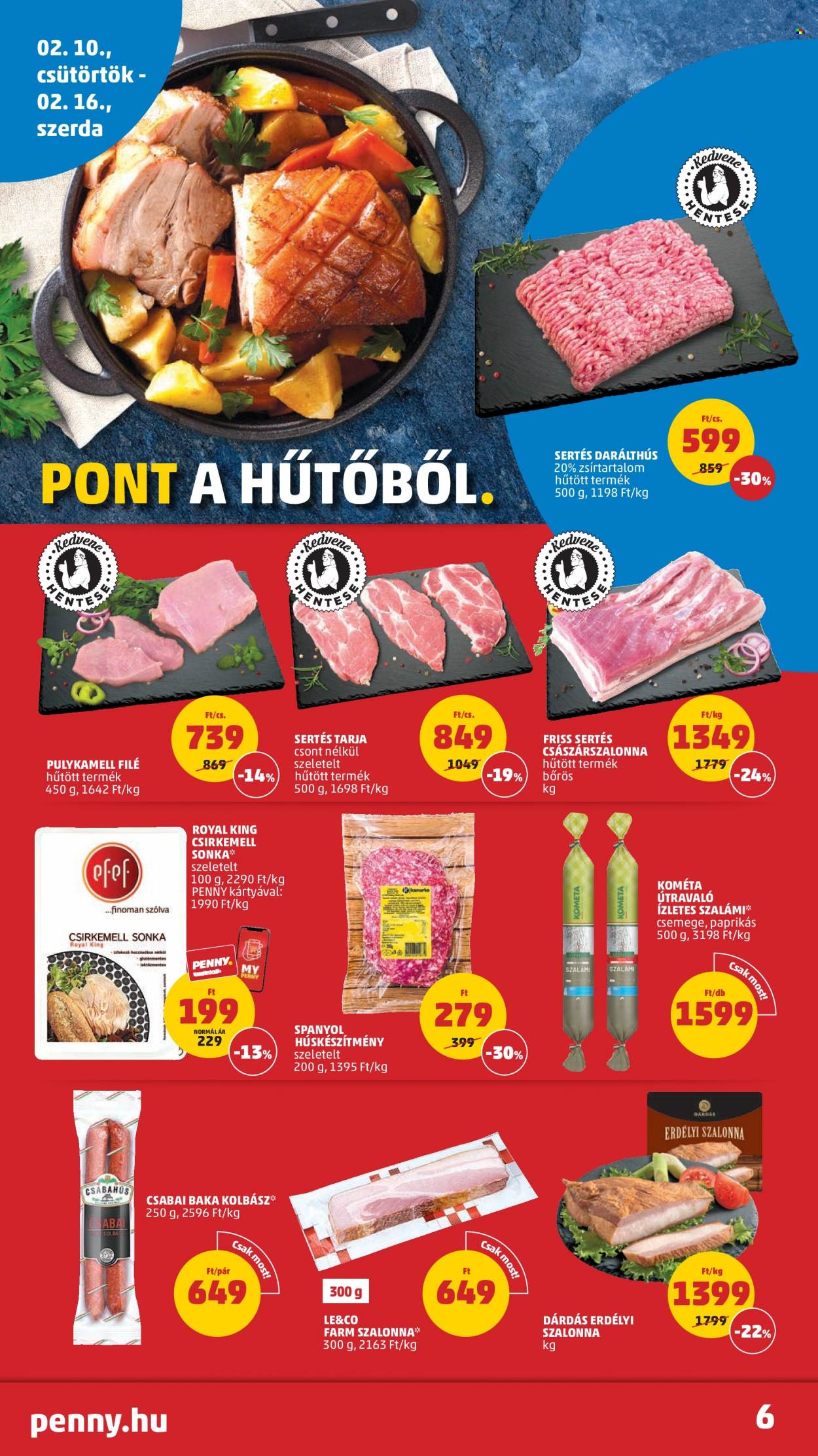 Penny Market akciós újságok - 2022.02.10 - 2022.02.16. Oldal 6
