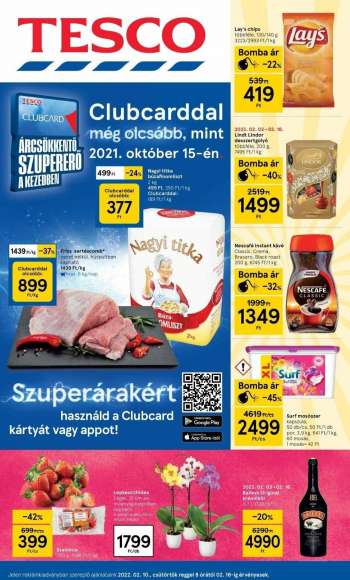 Újság TESCO - 2022.02.10 - 2022.02.16.