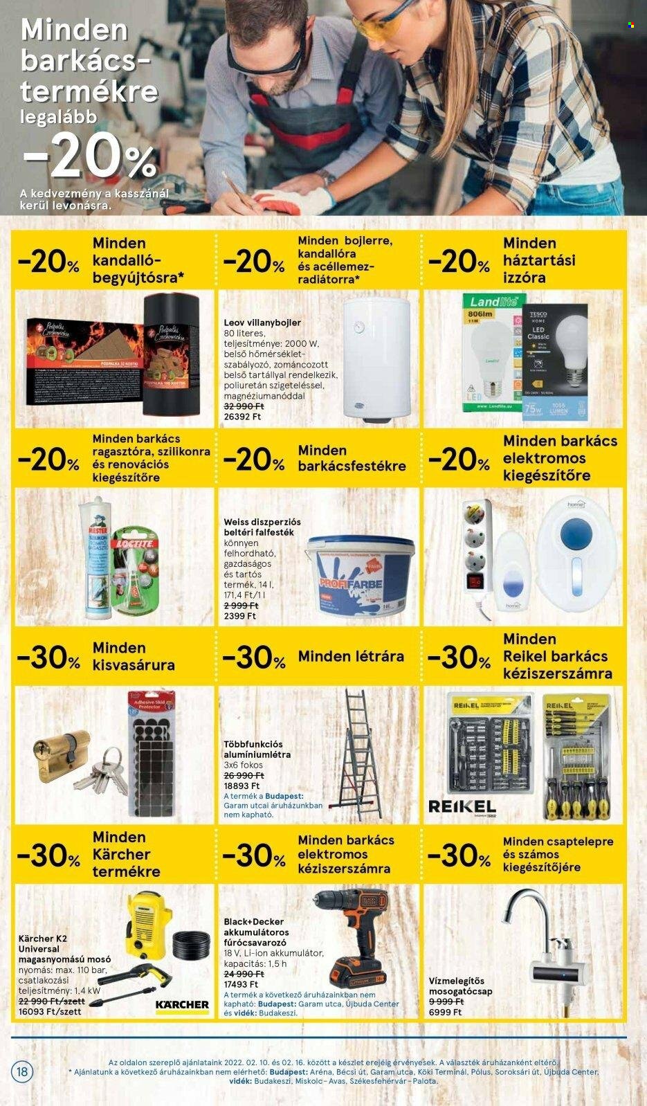 TESCO akciós újságok - 2022.02.10 - 2022.02.16. Oldal 18