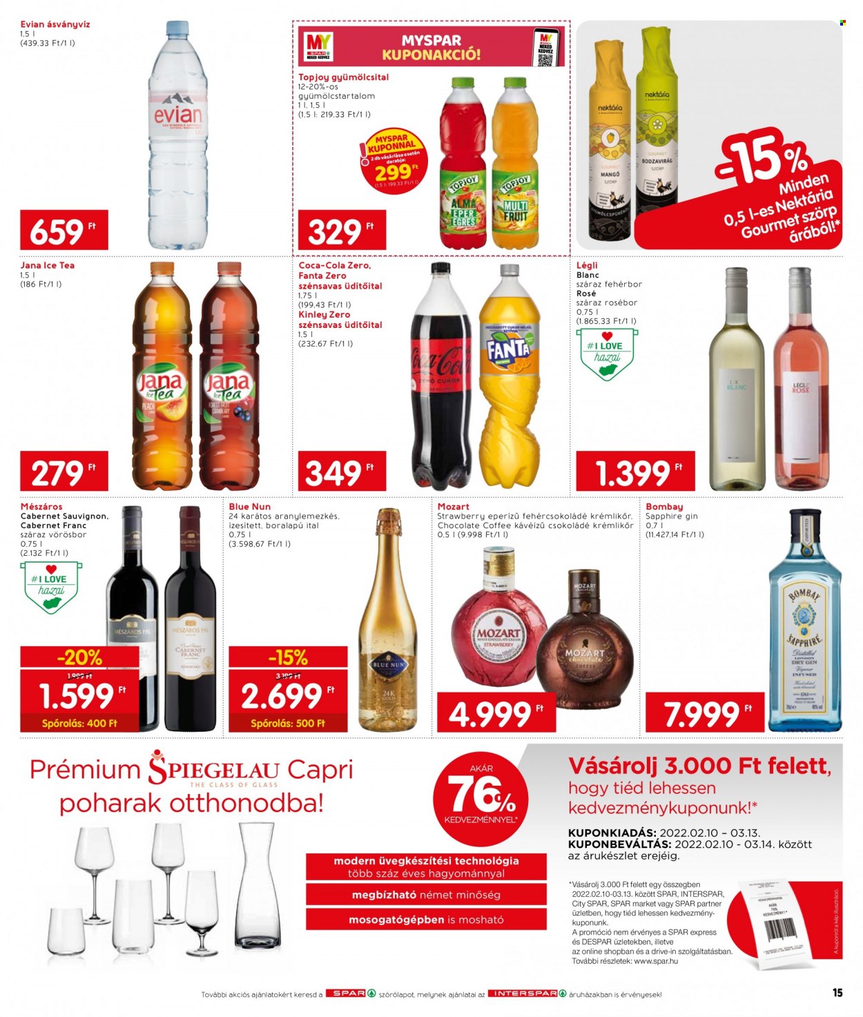 INTERSPAR akciós újságok - 2022.02.10 - 2022.02.16. Oldal 21
