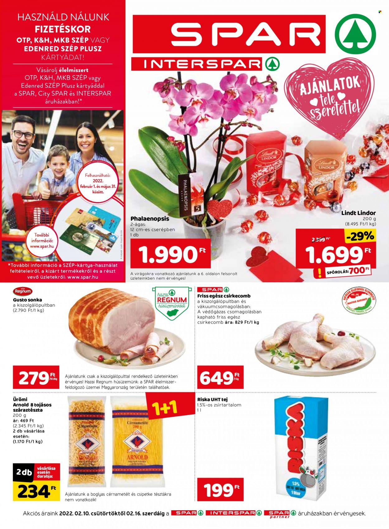 SPAR akciós újságok - 2022.02.10 - 2022.02.16. Oldal 1