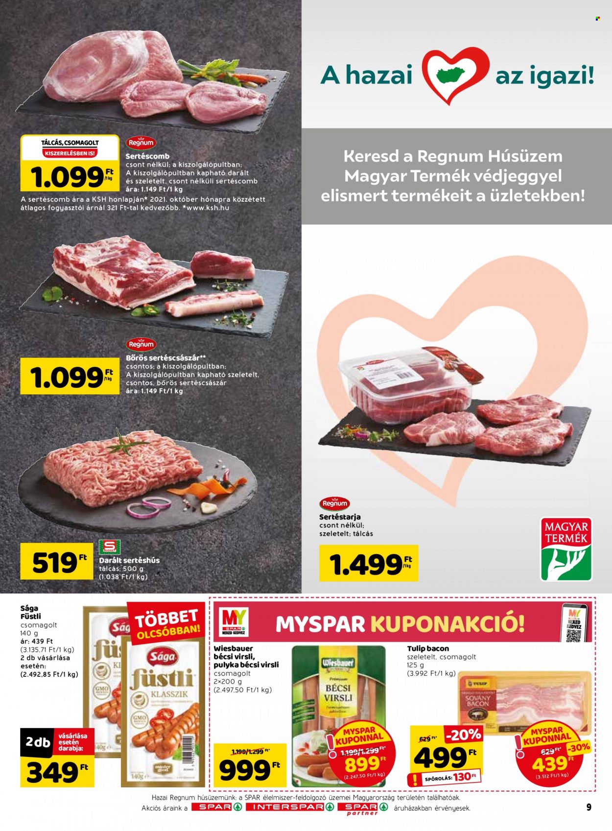 SPAR akciós újságok - 2022.02.10 - 2022.02.16. Oldal 13