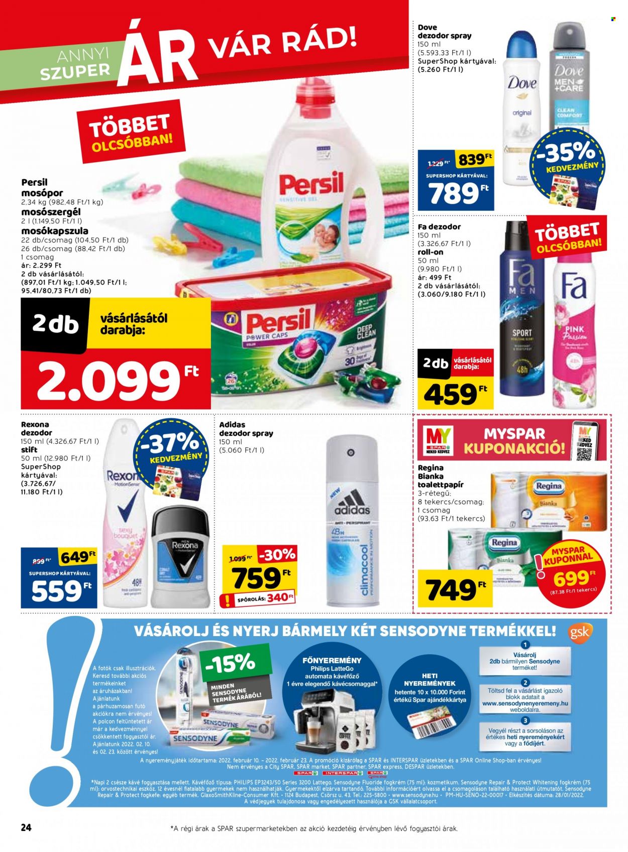 SPAR akciós újságok - 2022.02.10 - 2022.02.16. Oldal 30