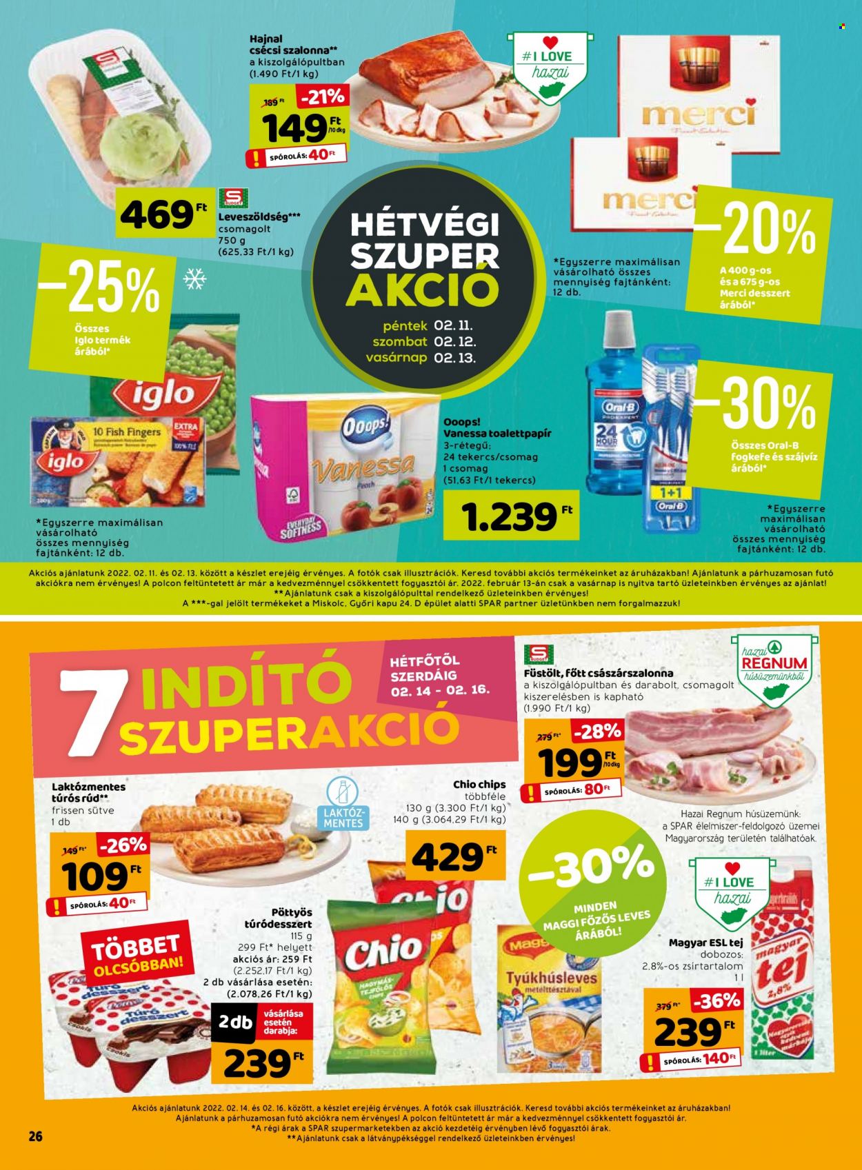 SPAR akciós újságok - 2022.02.10 - 2022.02.16. Oldal 32