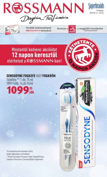 Újság Rossmann - 2022.02.14 - 2022.02.25.
