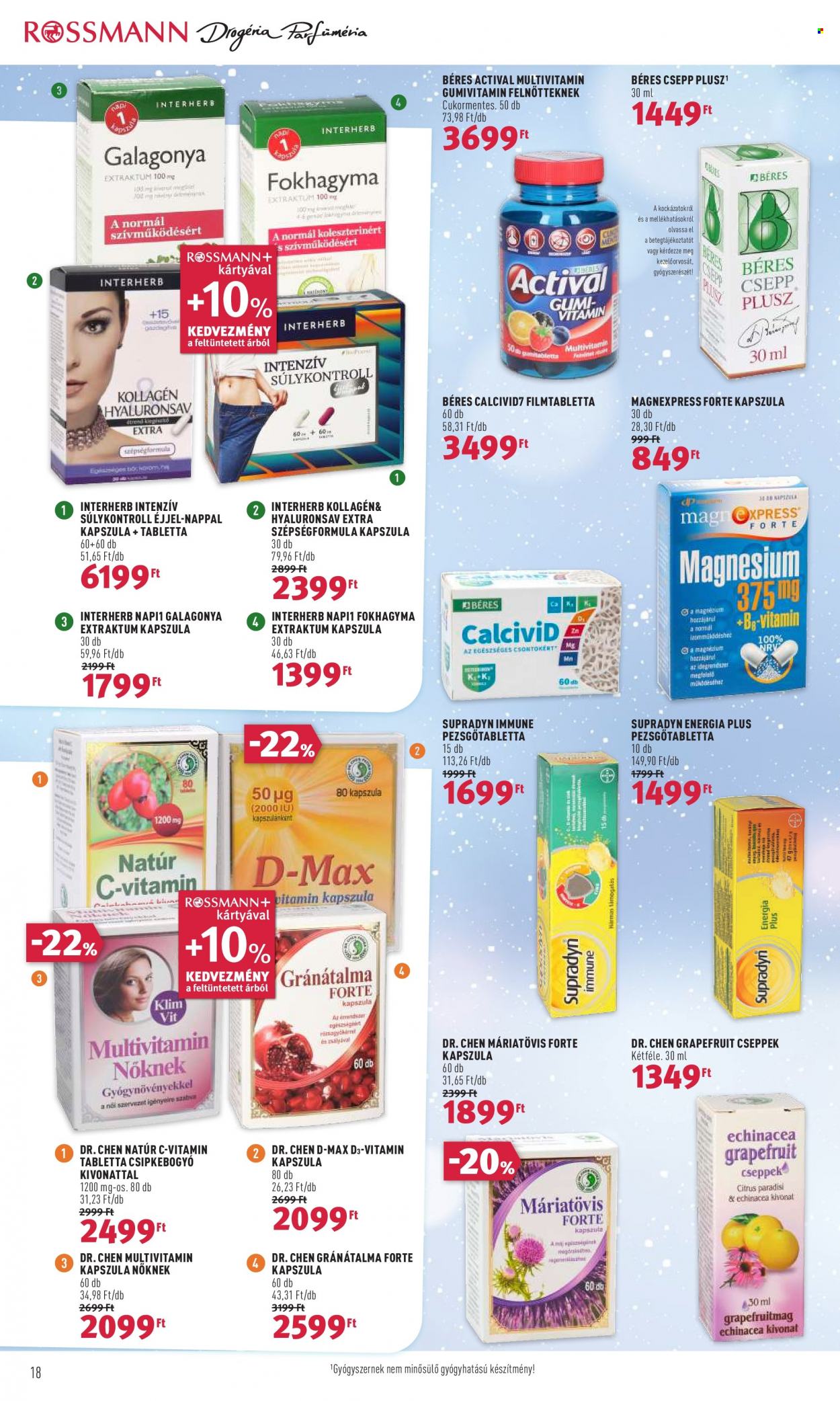 Rossmann akciós újságok - 2022.02.14 - 2022.02.25. Oldal 18