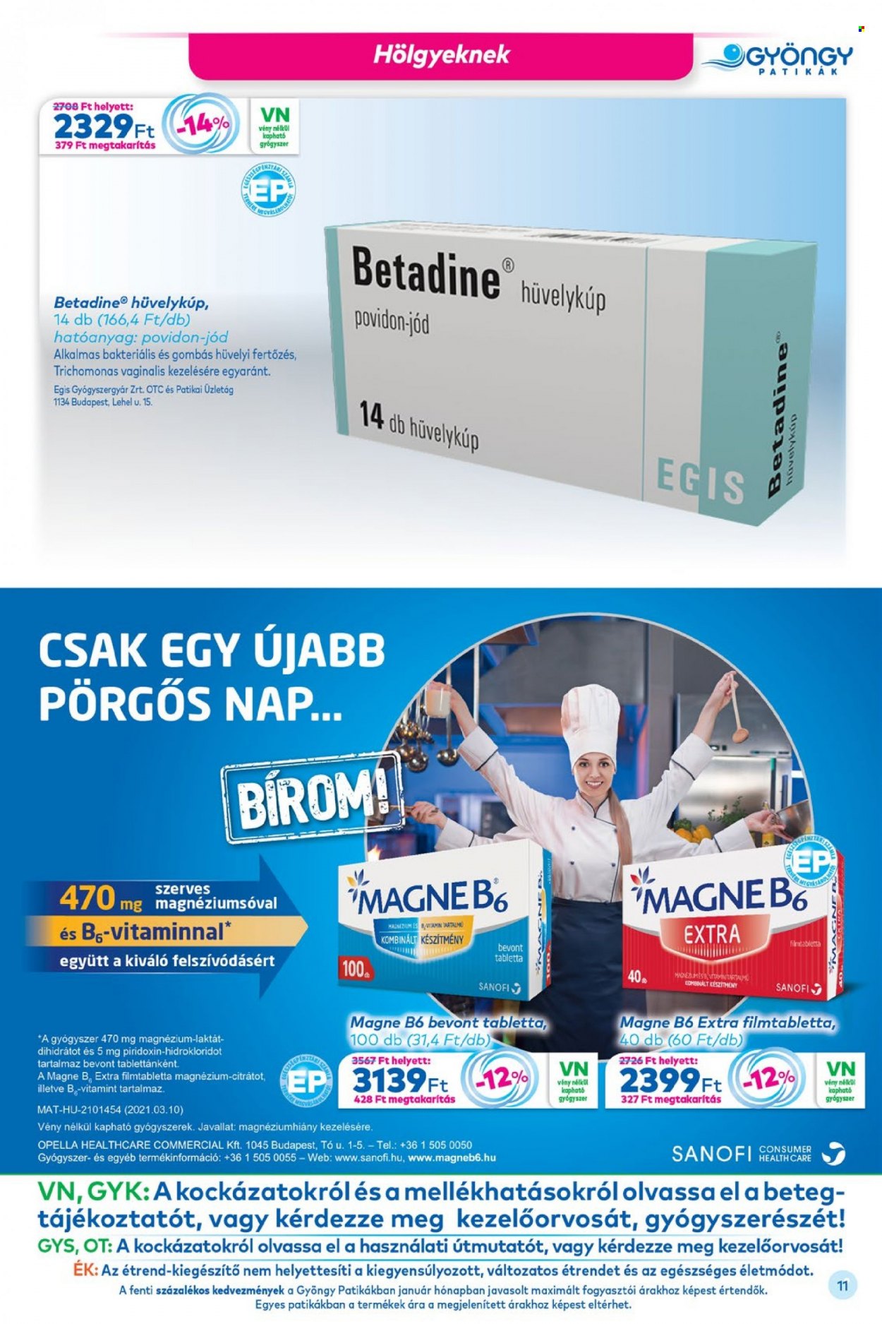 Gyöngy Patikák akciós újságok - 2022.02.01 - 2022.02.28. Oldal 11