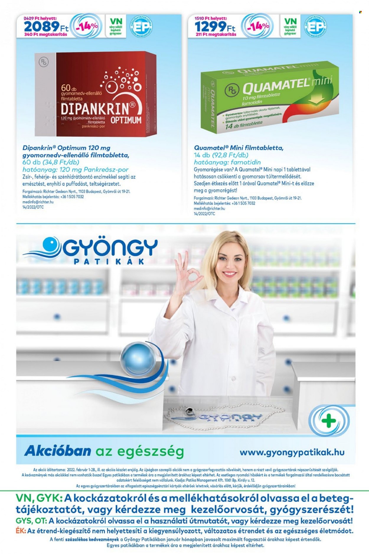 Gyöngy Patikák akciós újságok - 2022.02.01 - 2022.02.28. Oldal 20