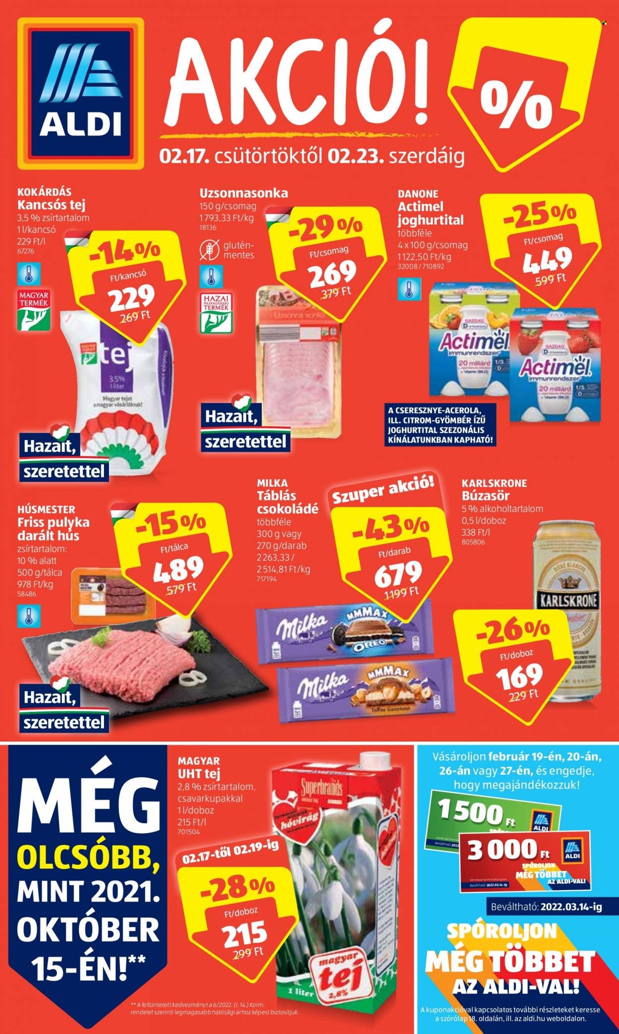 Aldi akciós újságok - 2022.02.17 - 2022.02.23. Oldal 1