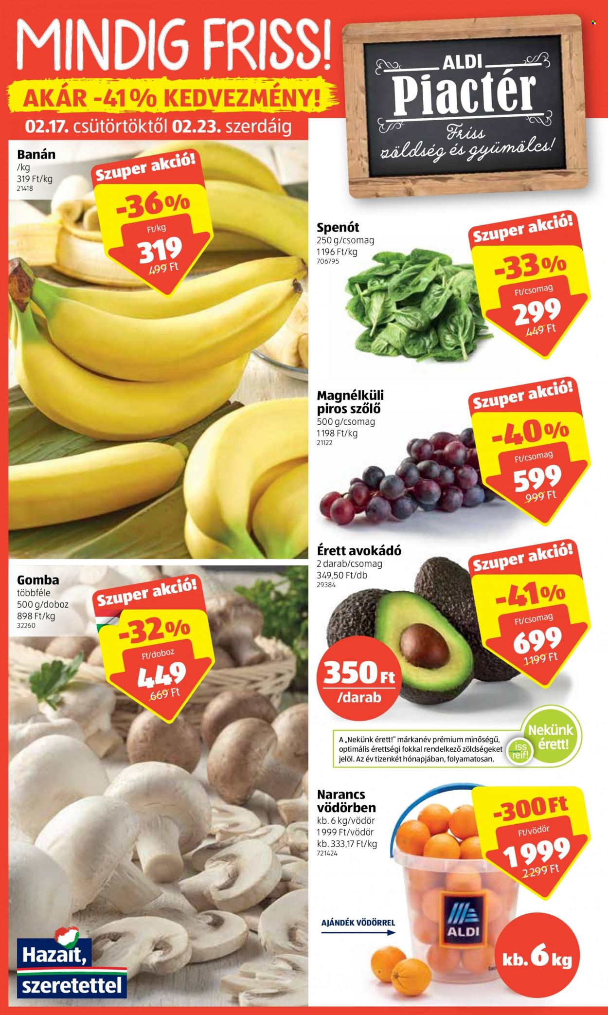 Aldi akciós újságok - 2022.02.17 - 2022.02.23. Oldal 2