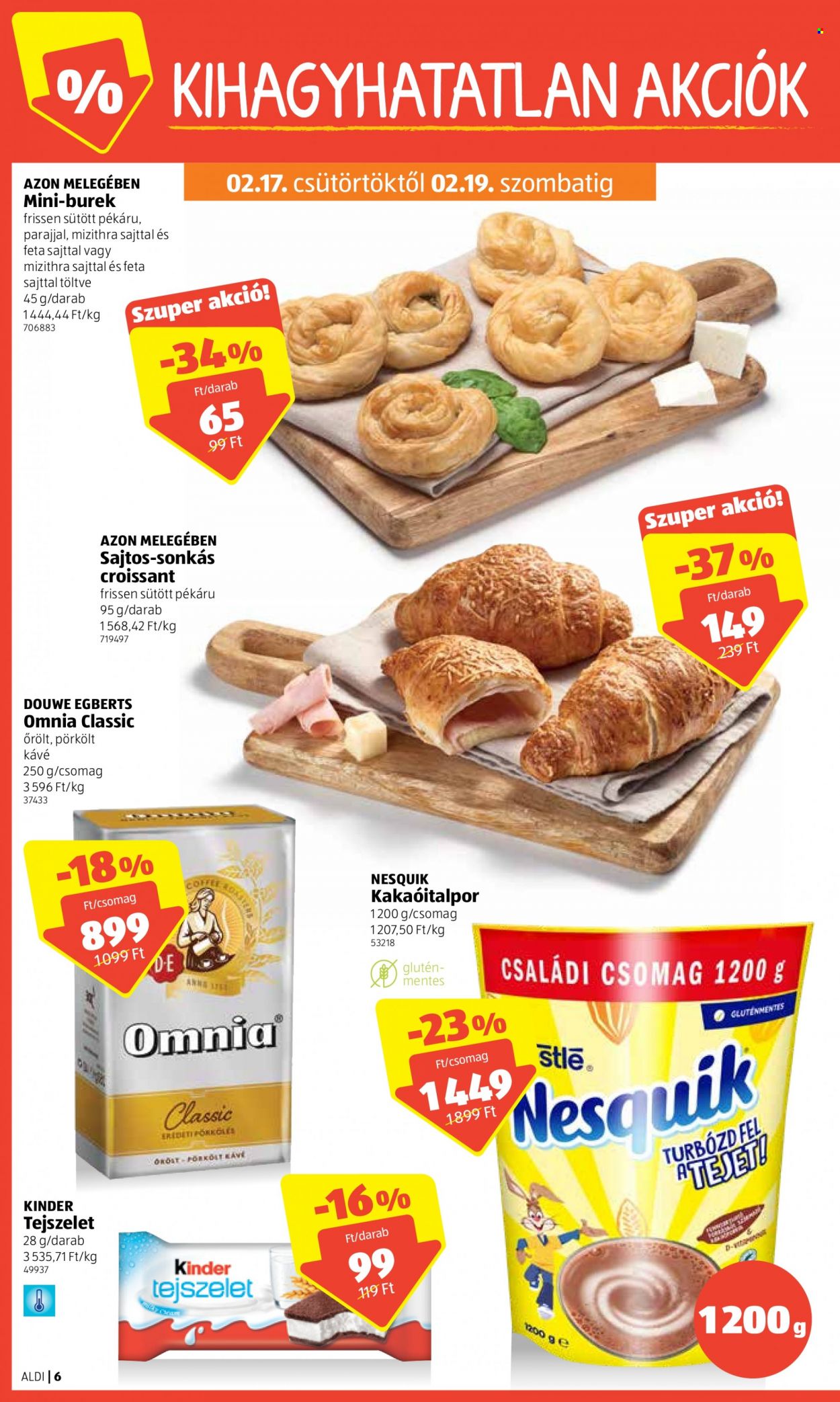 Aldi akciós újságok - 2022.02.17 - 2022.02.23. Oldal 6
