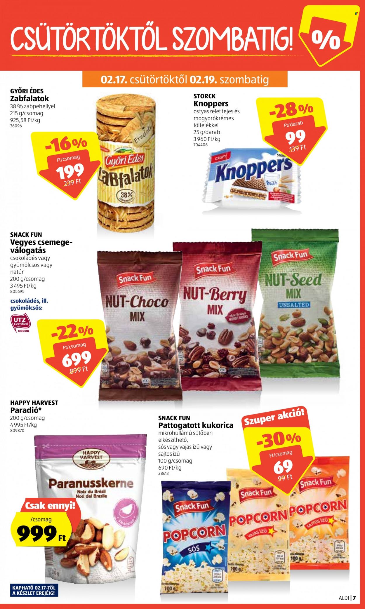 Aldi akciós újságok - 2022.02.17 - 2022.02.23. Oldal 7