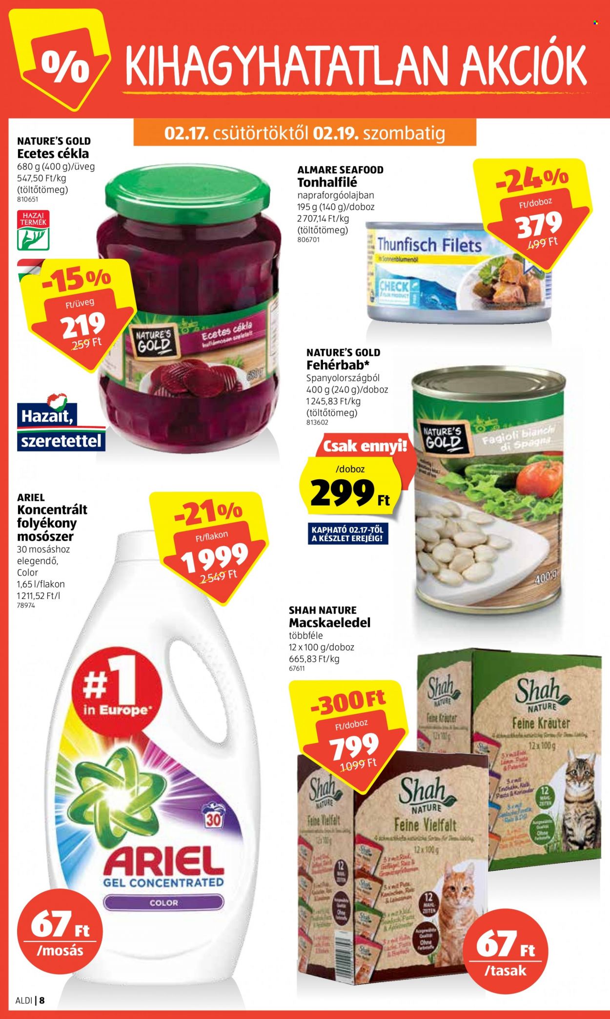 Aldi akciós újságok - 2022.02.17 - 2022.02.23. Oldal 8