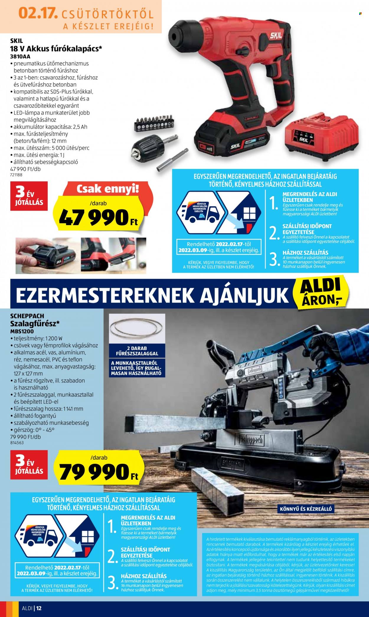 Aldi akciós újságok - 2022.02.17 - 2022.02.23. Oldal 12