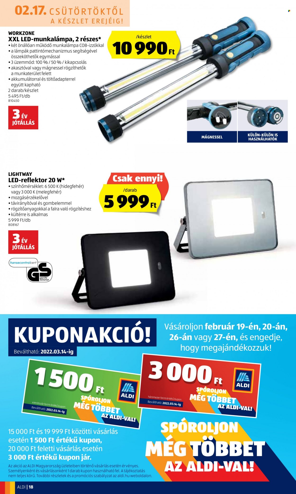 Aldi akciós újságok - 2022.02.17 - 2022.02.23. Oldal 18