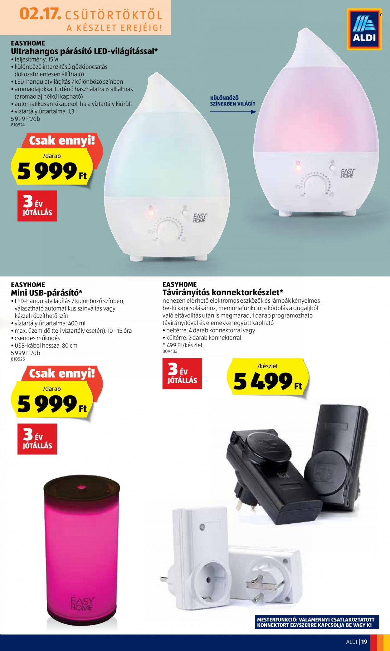 Aldi akciós újságok - 2022.02.17 - 2022.02.23. Oldal 19