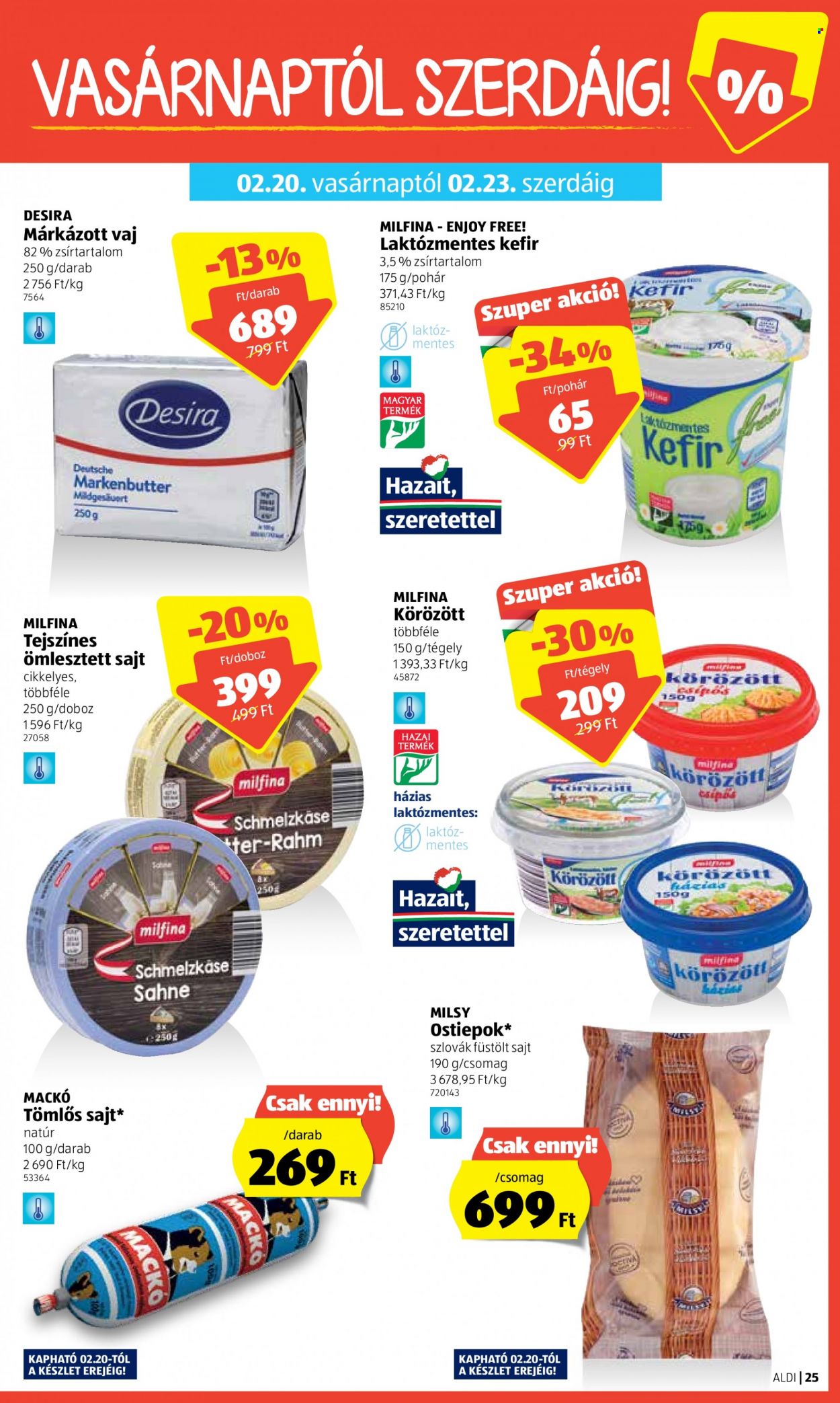 Aldi akciós újságok - 2022.02.17 - 2022.02.23. Oldal 25